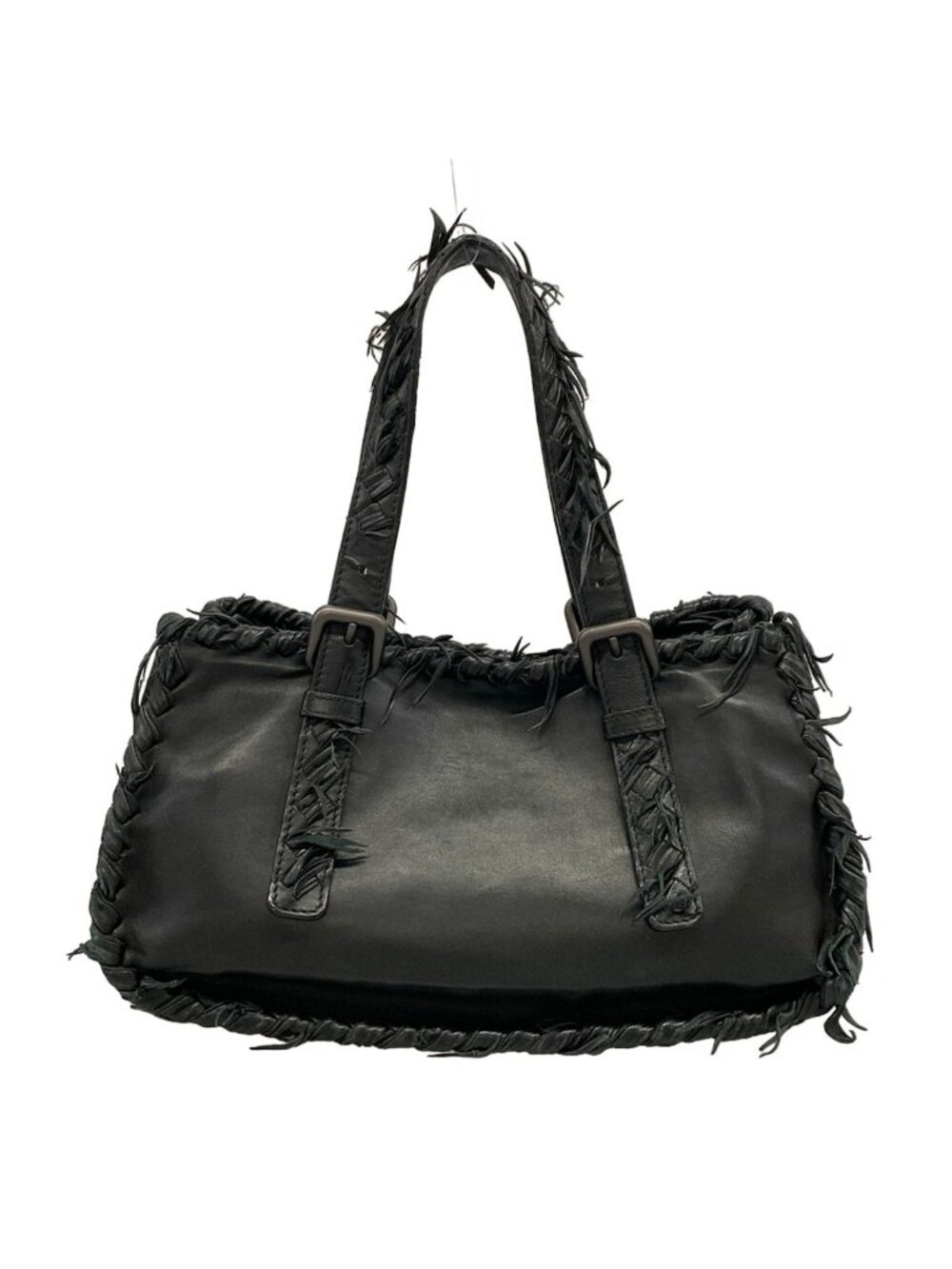 Bottega Veneta Handbag Black Leather